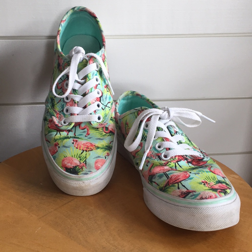 Vans super cushioned flamingo shoes